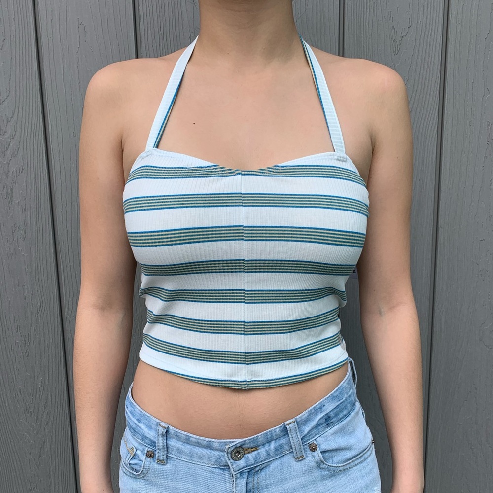 pacsun basic crop tank